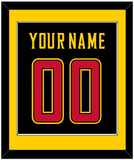 Maryland Basketball Name & Number - Road Black (2013-2015) - Single Mat 3