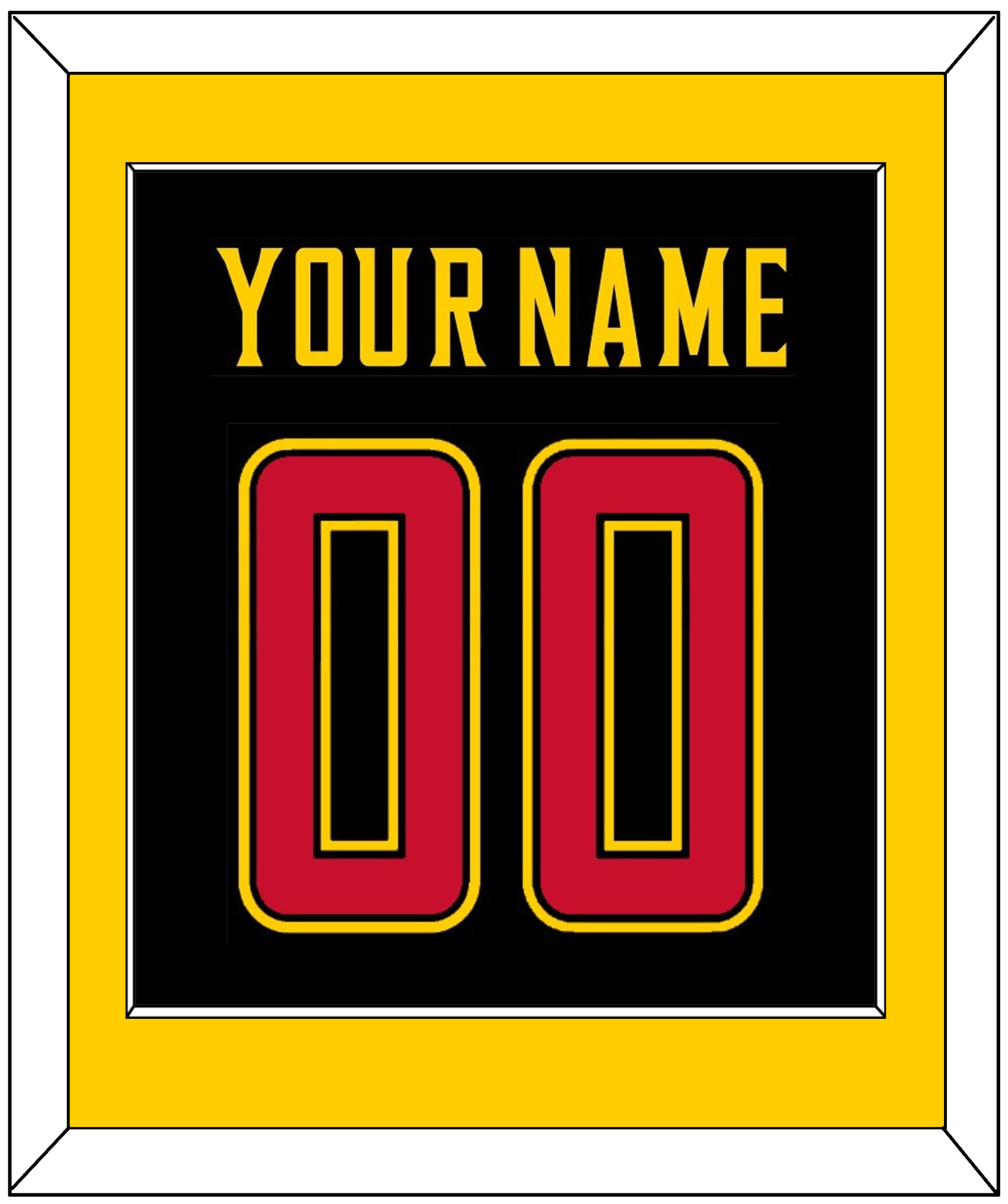 Maryland Basketball Name & Number - Road Black (2013-2015) - Essential Tier 3