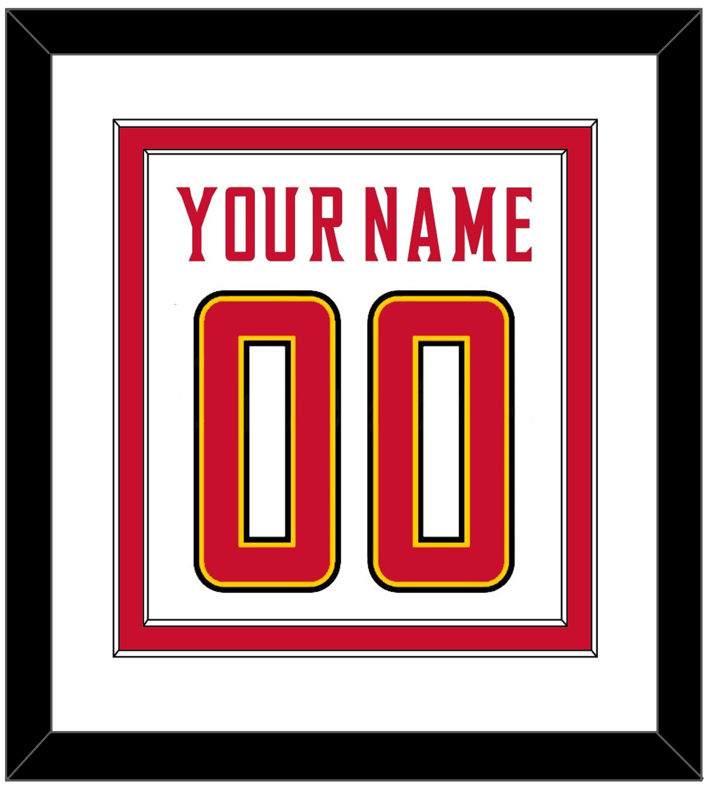Maryland Basketball Name & Number - Home White (2013-2015) - Signature Tier 1