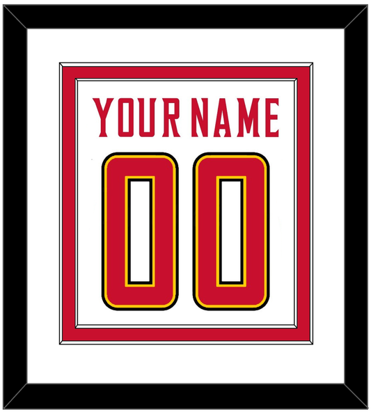 Maryland Basketball Name & Number - Home White (2013-2015) - Signature Tier 1