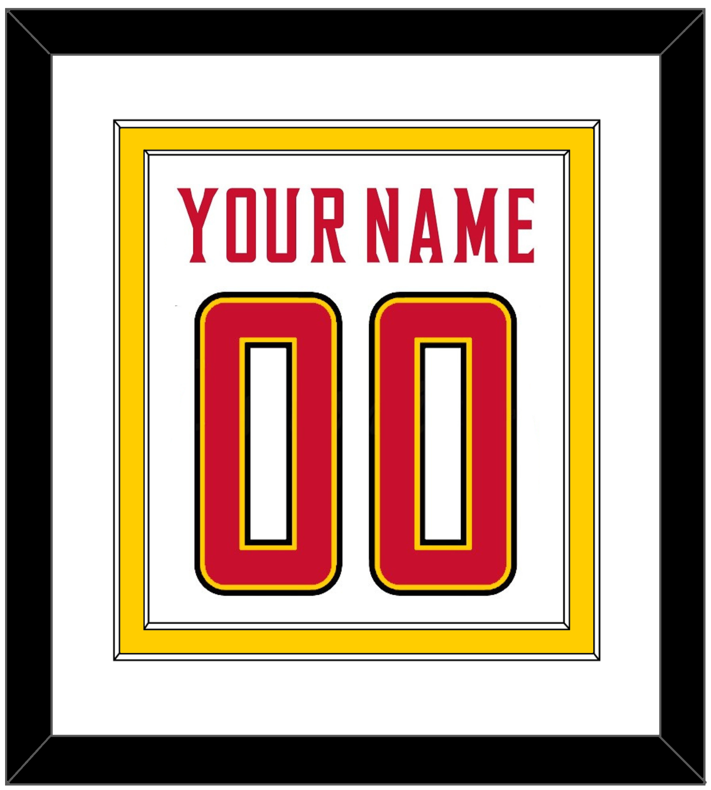 Maryland Basketball Name & Number - Home White (2013-2015) - Signature Tier 2