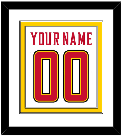 Maryland Basketball Name & Number - Home White (2013-2015) - Signature Tier 2