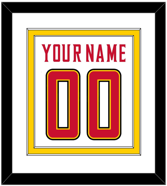 Maryland Basketball Name & Number - Home White (2013-2015) - Double Mat 2