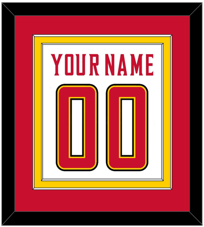 Maryland Basketball Name & Number - Home White (2013-2015) - Signature Tier 3