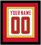 Maryland Basketball Name & Number - Home White (2013-2015) - Double Mat 3