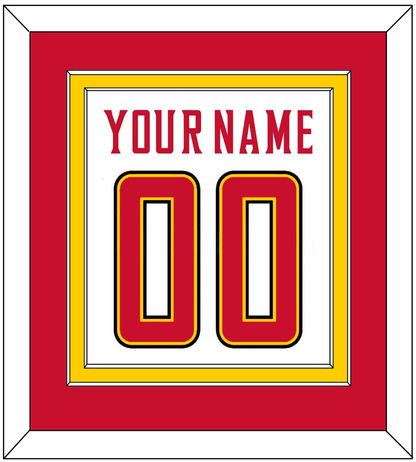Maryland Basketball Name & Number - Home White (2013-2015) - Signature Tier 3