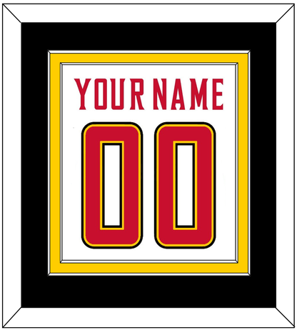 Maryland Basketball Name & Number - Home White (2013-2015) - Signature Tier 4
