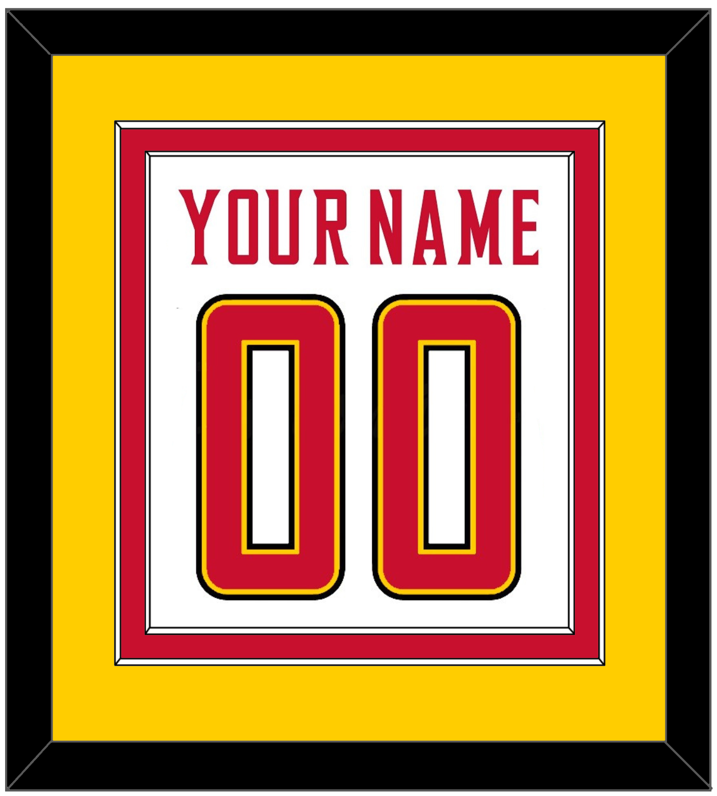 Maryland Basketball Name & Number - Home White (2013-2015) - Signature Tier 5