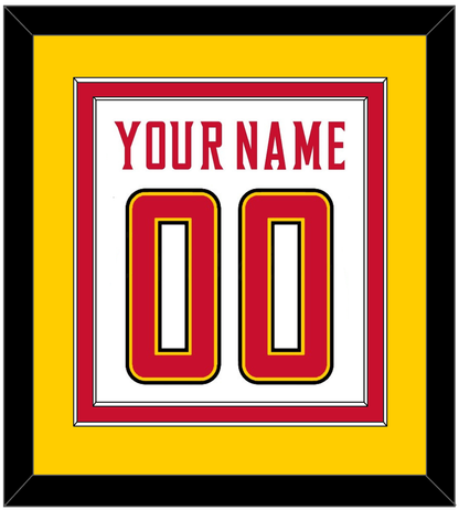 Maryland Basketball Name & Number - Home White (2013-2015) - Signature Tier 5