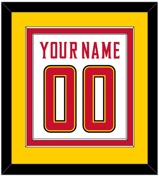 Maryland Basketball Name & Number - Home White (2013-2015) - Signature Tier 5