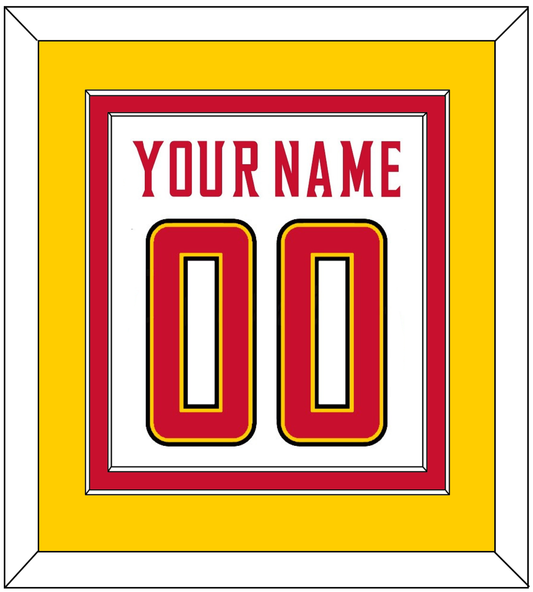 Maryland Basketball Name & Number - Home White (2013-2015) - Signature Tier 5