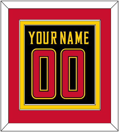 Maryland Basketball Name & Number - Road Black (2013-2015) - Signature Tier 3