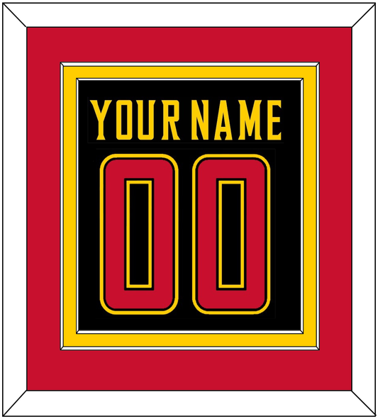 Maryland Basketball Name & Number - Road Black (2013-2015) - Signature Tier 3