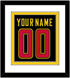 Maryland Basketball Name & Number - Road Black (2013-2015) - Double Mat 2