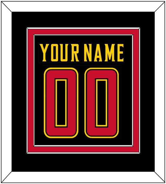Maryland Basketball Name & Number - Road Black (2013-2015) - Signature Tier 4