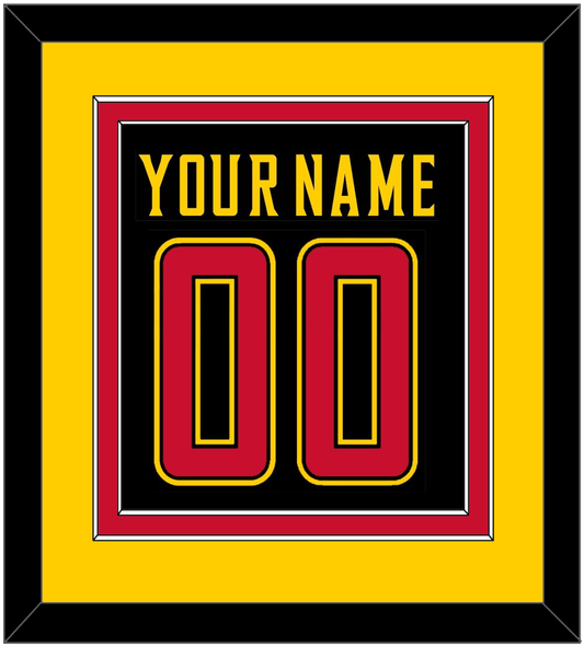 Maryland Basketball Name & Number - Road Black (2013-2015) - Signature Tier 5