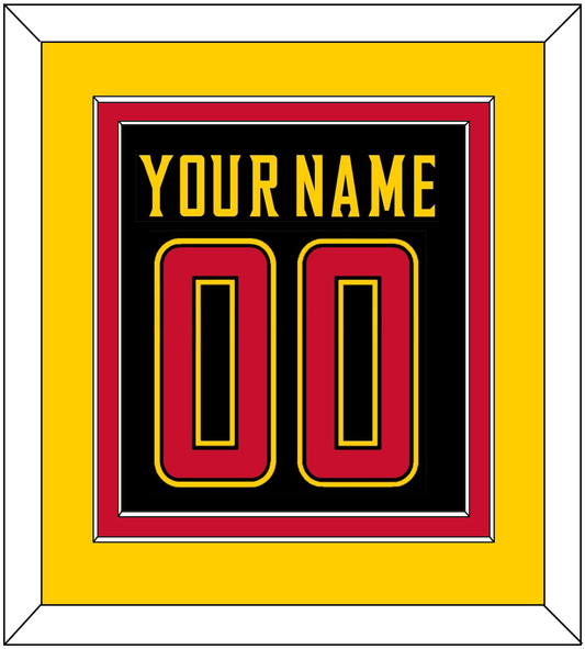 Maryland Basketball Name & Number - Road Black (2013-2015) - Signature Tier 5