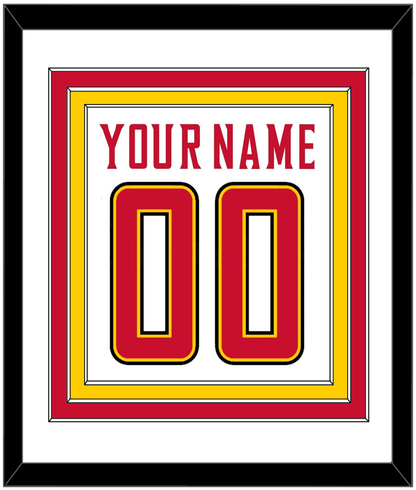 Maryland Basketball Name & Number - Home White (2013-2015) - Premier Tier 1