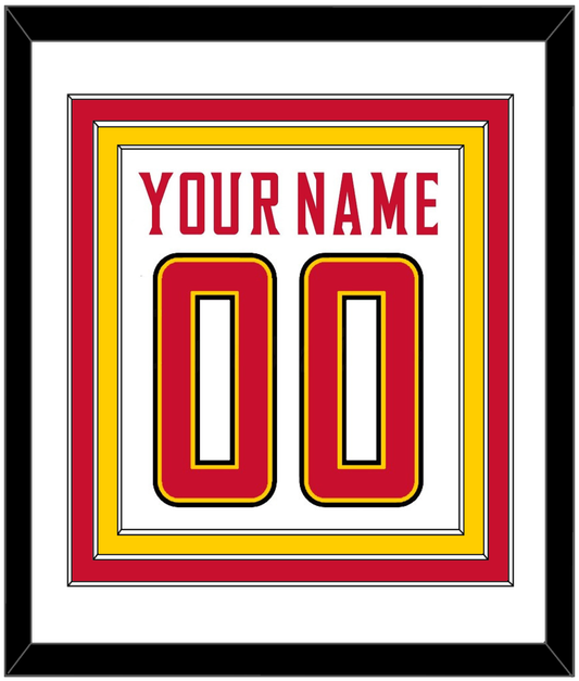 Maryland Basketball Name & Number - Home White (2013-2015) - Premier Tier 1