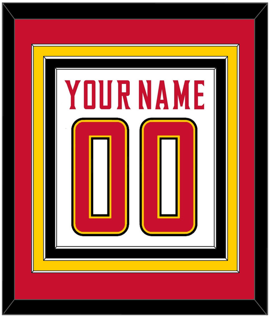 Maryland Basketball Name & Number - Home White (2013-2015) - Premier Tier 2