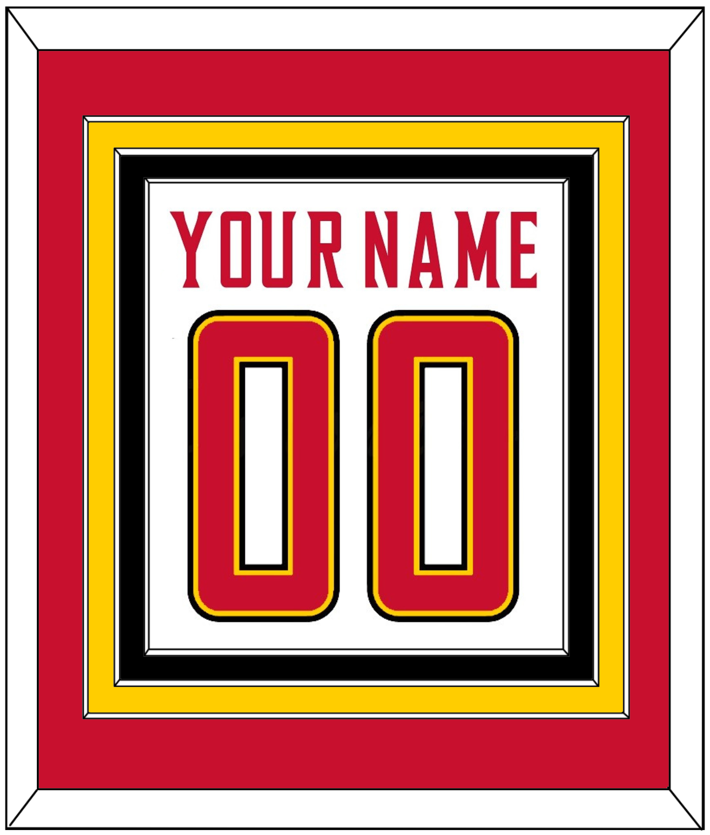 Maryland Basketball Name & Number - Home White (2013-2015) - Premier Tier 2