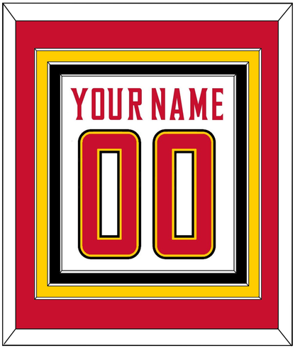 Maryland Basketball Name & Number - Home White (2013-2015) - Premier Tier 2