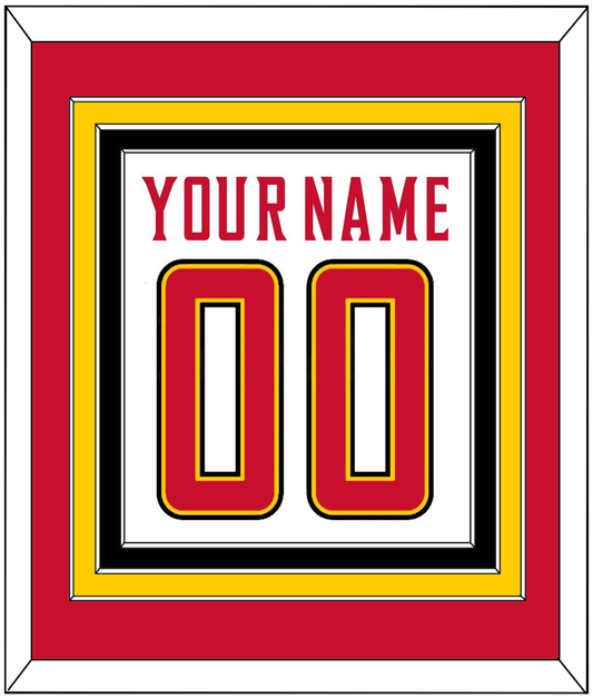 Maryland Basketball Name & Number - Home White (2013-2015) - Premier Tier 2