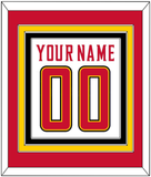 Maryland Basketball Name & Number - Home White (2013-2015) - Triple Mat 2