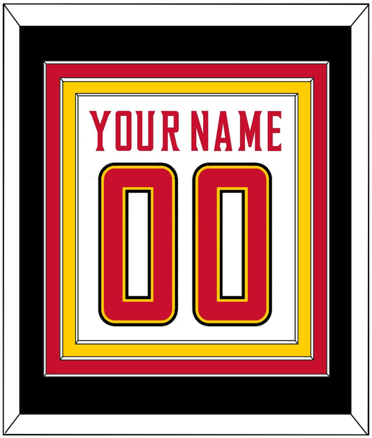 Maryland Basketball Name & Number - Home White (2013-2015) - Premier Tier 3