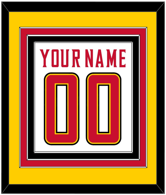 Maryland Basketball Name & Number - Home White (2013-2015) - Premier Tier 4