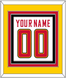 Maryland Basketball Name & Number - Home White (2013-2015) - Triple Mat 4