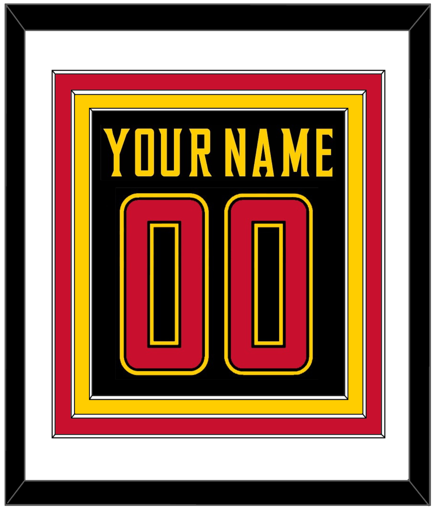 Maryland Basketball Name & Number - Road Black (2013-2015) - Premier Tier 1
