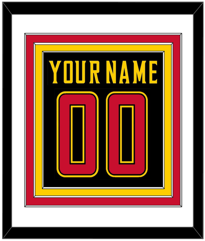 Maryland Basketball Name & Number - Road Black (2013-2015) - Premier Tier 1