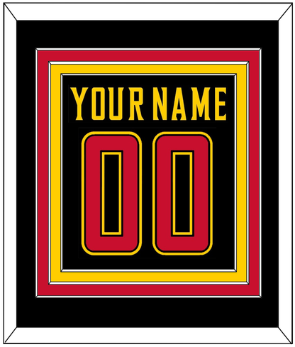 Maryland Basketball Name & Number - Road Black (2013-2015) - Premier Tier 2