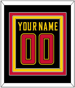 Maryland Basketball Name & Number - Road Black (2013-2015) - Triple Mat 2