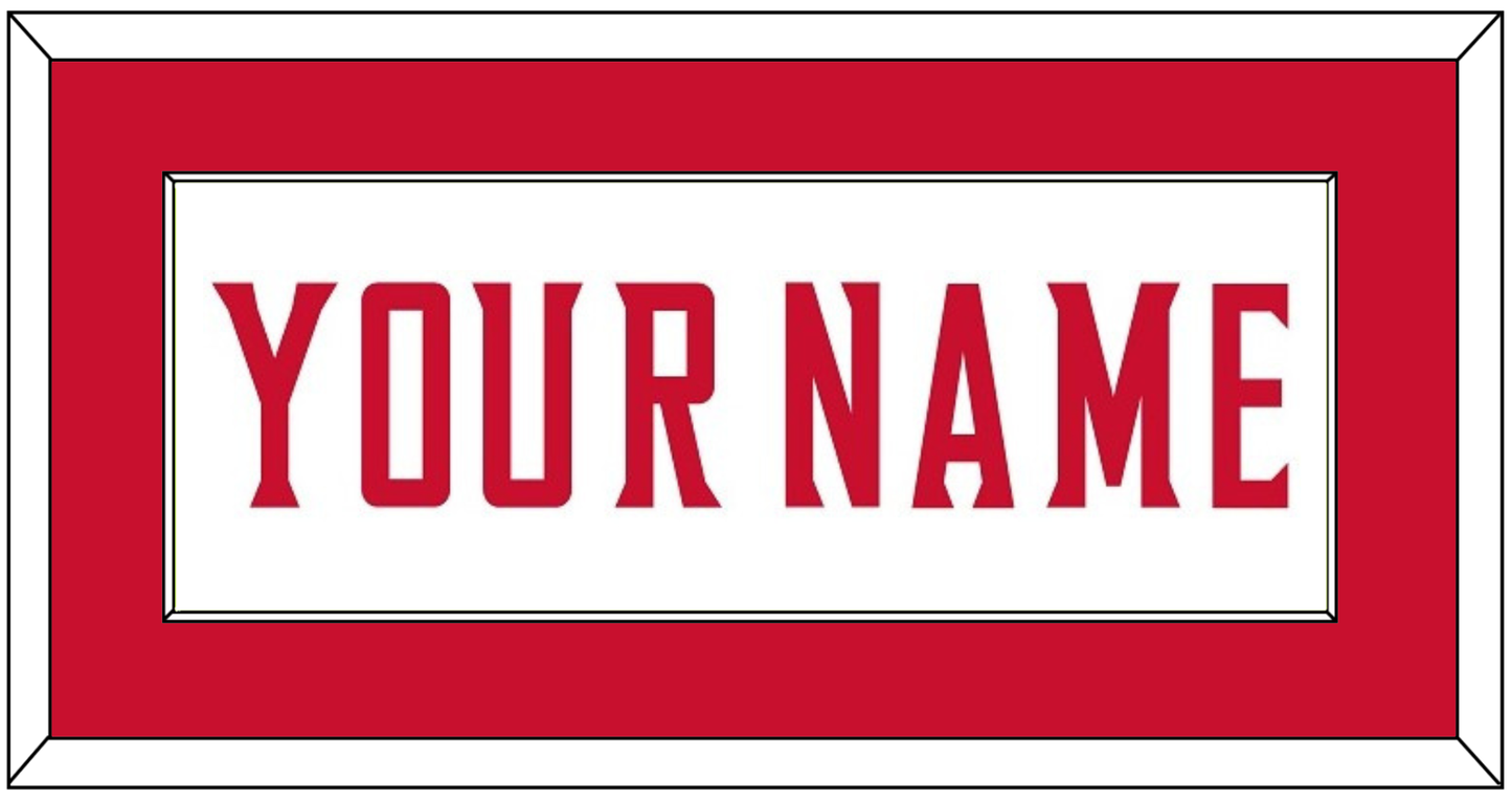 Maryland Basketball Name - Home White (2013-2015) - Essential Tier 1