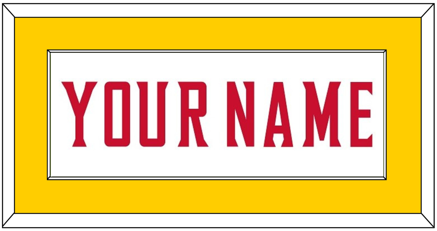 Maryland Basketball Name - Home White (2013-2015) - Essential Tier 3