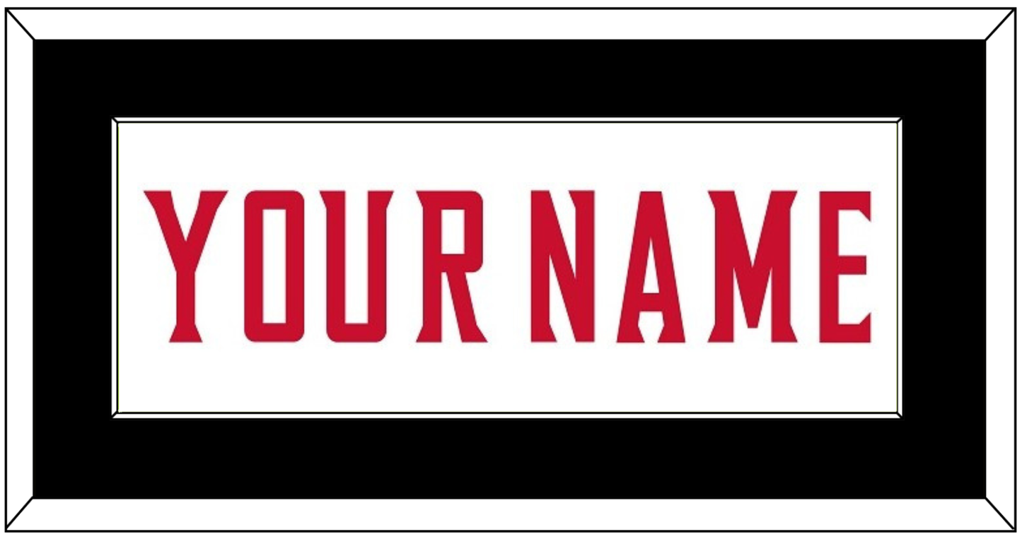 Maryland Basketball Name - Home White (2013-2015) - Essential Tier 2