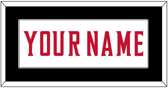 Maryland Basketball Name - Home White (2013-2015) - Single Mat 2