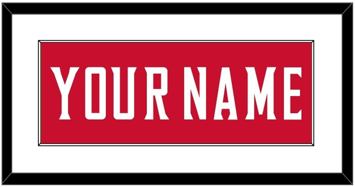 Maryland Basketball Name - Road Red (2013-2015) - Essential Tier 1