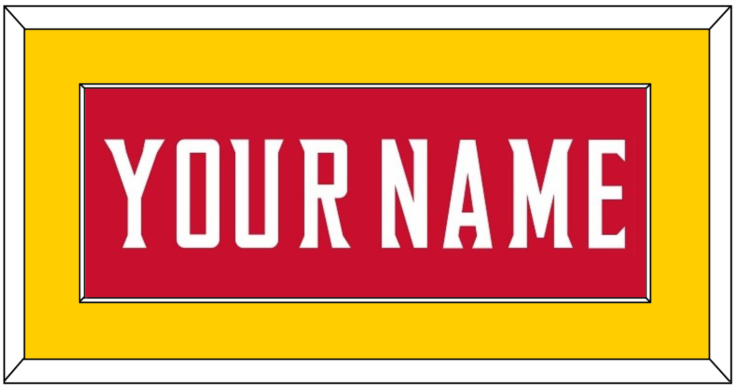 Maryland Basketball Name - Road Red (2013-2015) - Essential Tier 3