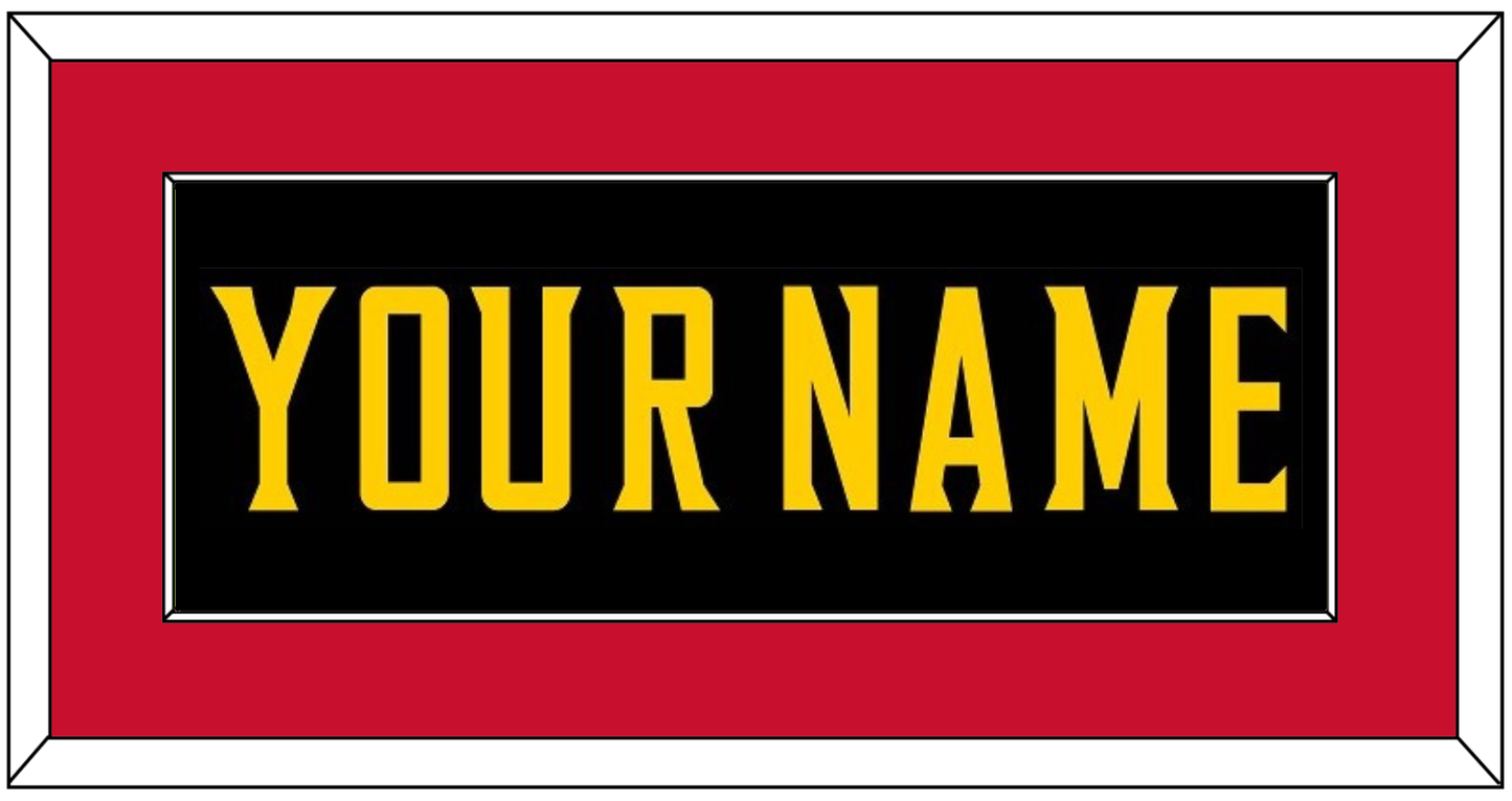 Maryland Basketball Name - Road Black (2013-2015) - Essential Tier 2