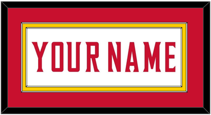 Maryland Basketball Name - Home White (2013-2015) - Signature Tier 2