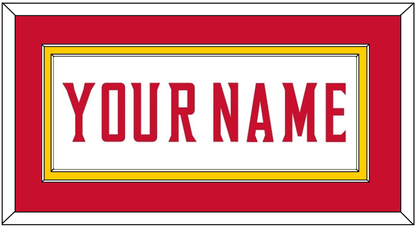 Maryland Basketball Name - Home White (2013-2015) - Signature Tier 2
