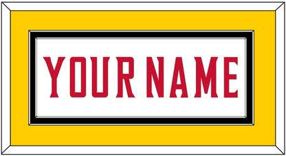 Maryland Basketball Name - Home White (2013-2015) - Signature Tier 4