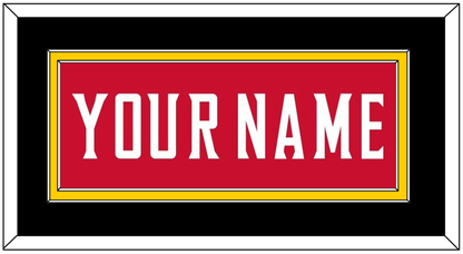Maryland Basketball Name - Road Red (2013-2015) - Signature Tier 2
