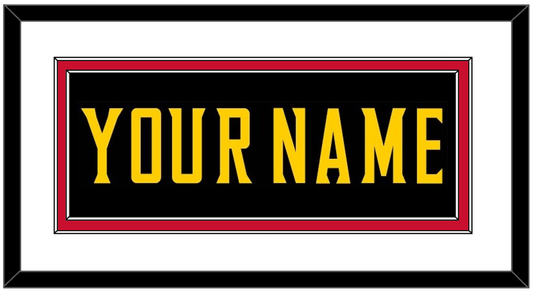 Maryland Basketball Name - Road Black (2013-2015) - Signature Tier 1
