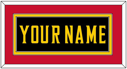 Maryland Basketball Name - Road Black (2013-2015) - Signature Tier 2
