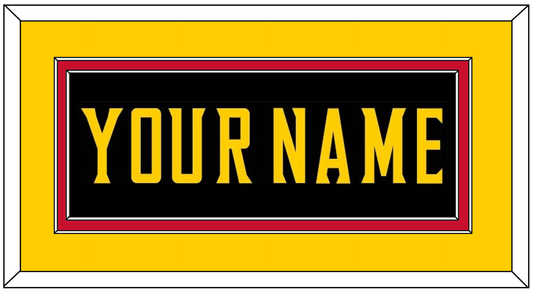 Maryland Basketball Name - Road Black (2013-2015) - Signature Tier 3