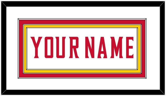 Maryland Basketball Name - Home White (2013-2015) - Premier Tier 1